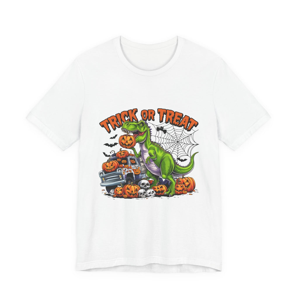 Halloween Dinosaur Trick or Treat T-Shirt, Cute Tee for Kids, Spooky Halloween Apparel, Trick or Treat Shirt, Shirt for Halloween [...]