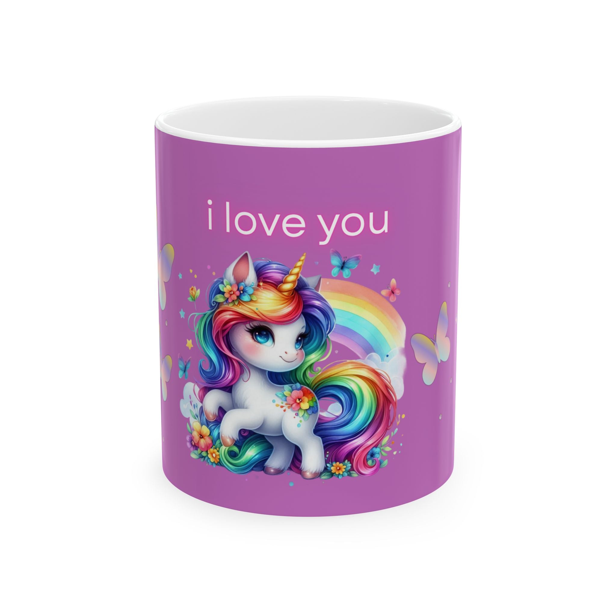 Magical Unicorn Mug - Perfect Gift for Kids, Rainbow Lovers, Birthdays, Valentine's Day, Tea/Coffee Enthusiasts, Cute Home Decor