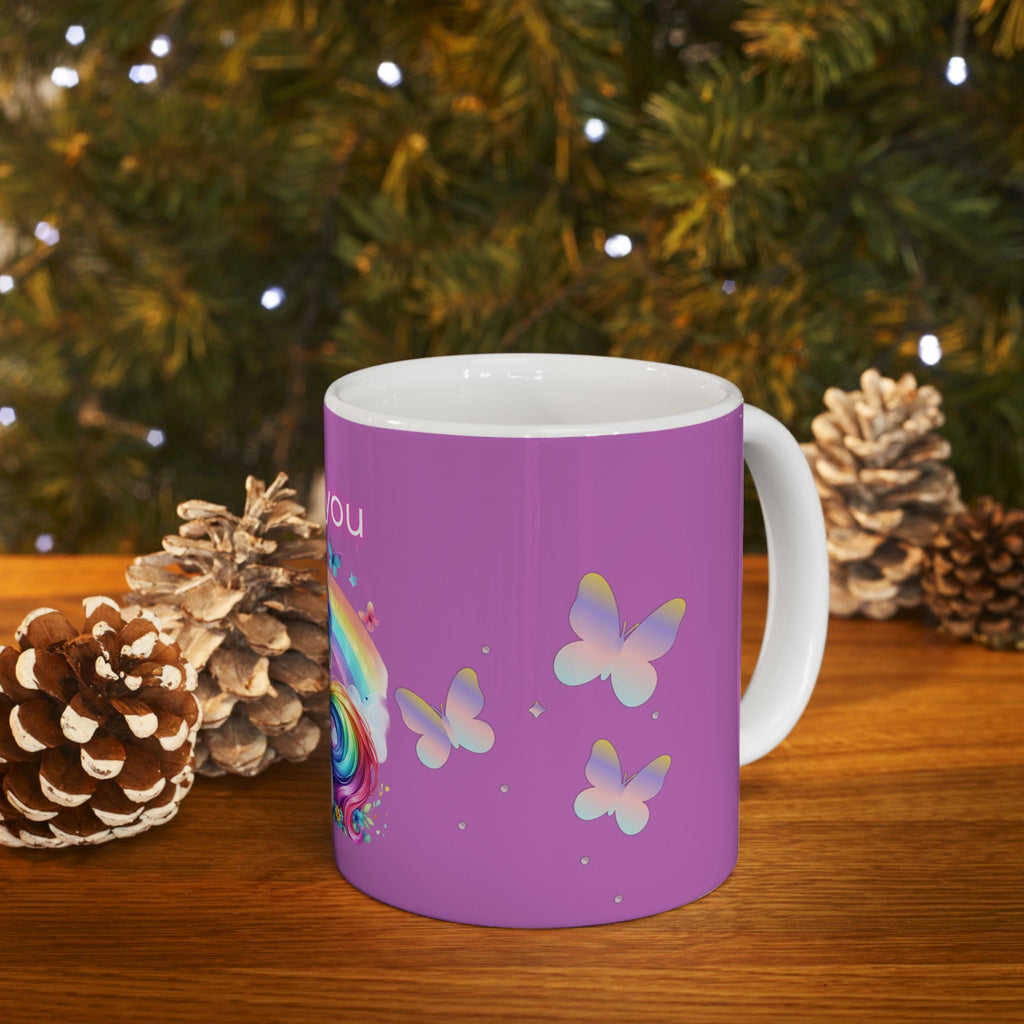 Magical Unicorn Mug - Perfect Gift for Kids, Rainbow Lovers, Birthdays, Valentine's Day, Tea/Coffee Enthusiasts, Cute Home Decor