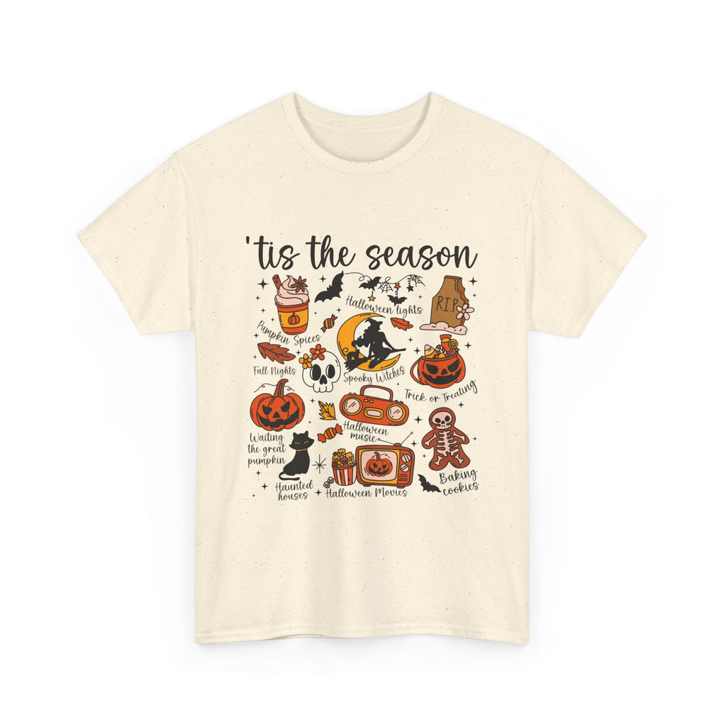 Cozy Seasonal Tee - Fall Vibes, Halloween, Pumpkin Spice, Unisex T-Shirt, Gift for Friends, Autumn Fashion