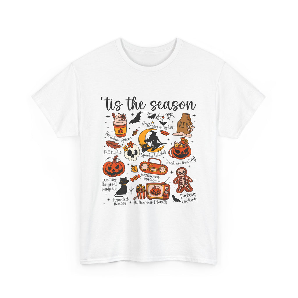 Cozy Seasonal Tee - Fall Vibes, Halloween, Pumpkin Spice, Unisex T-Shirt, Gift for Friends, Autumn Fashion