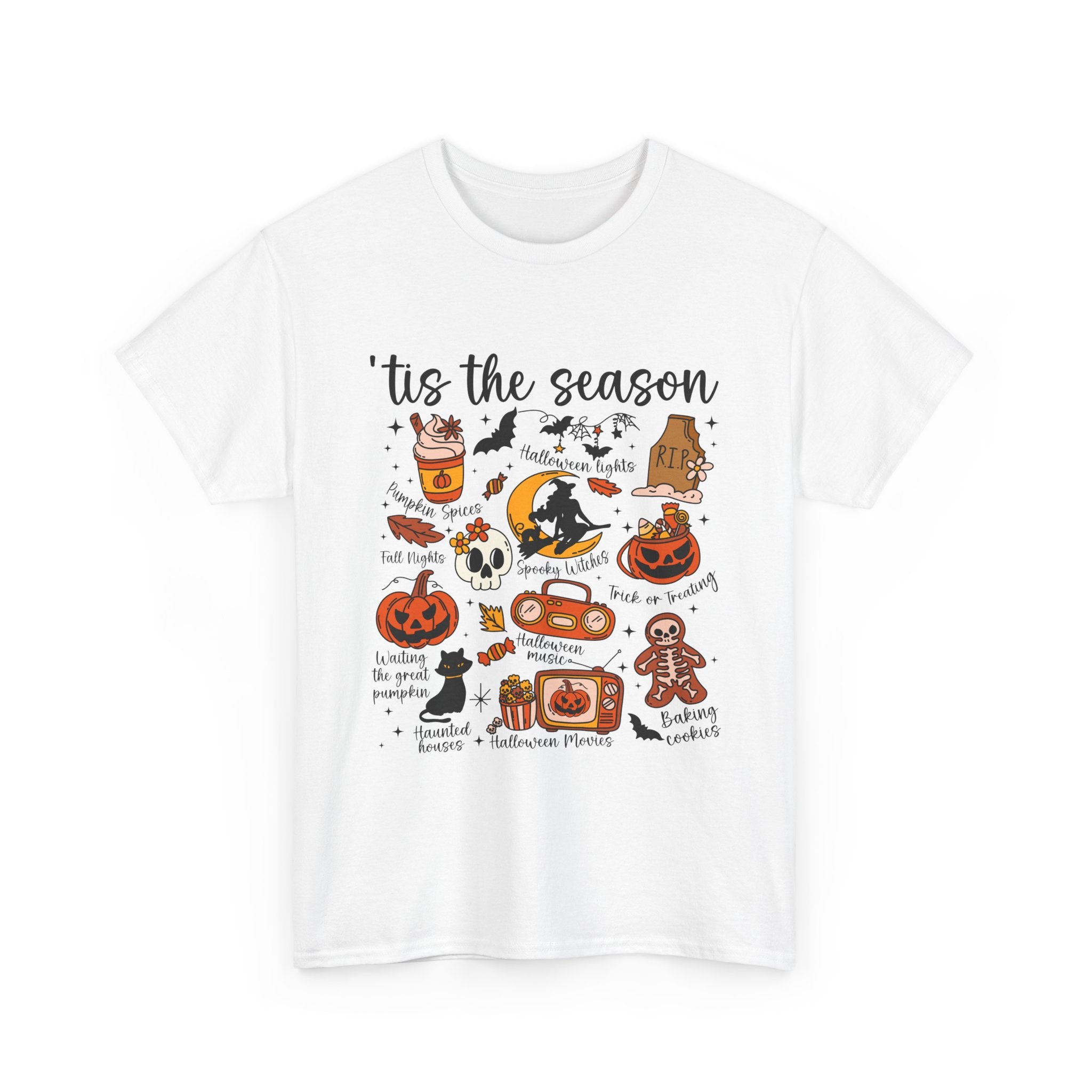 Cozy Seasonal Tee - Fall Vibes, Halloween, Pumpkin Spice, Unisex T-Shirt, Gift for Friends, Autumn Fashion