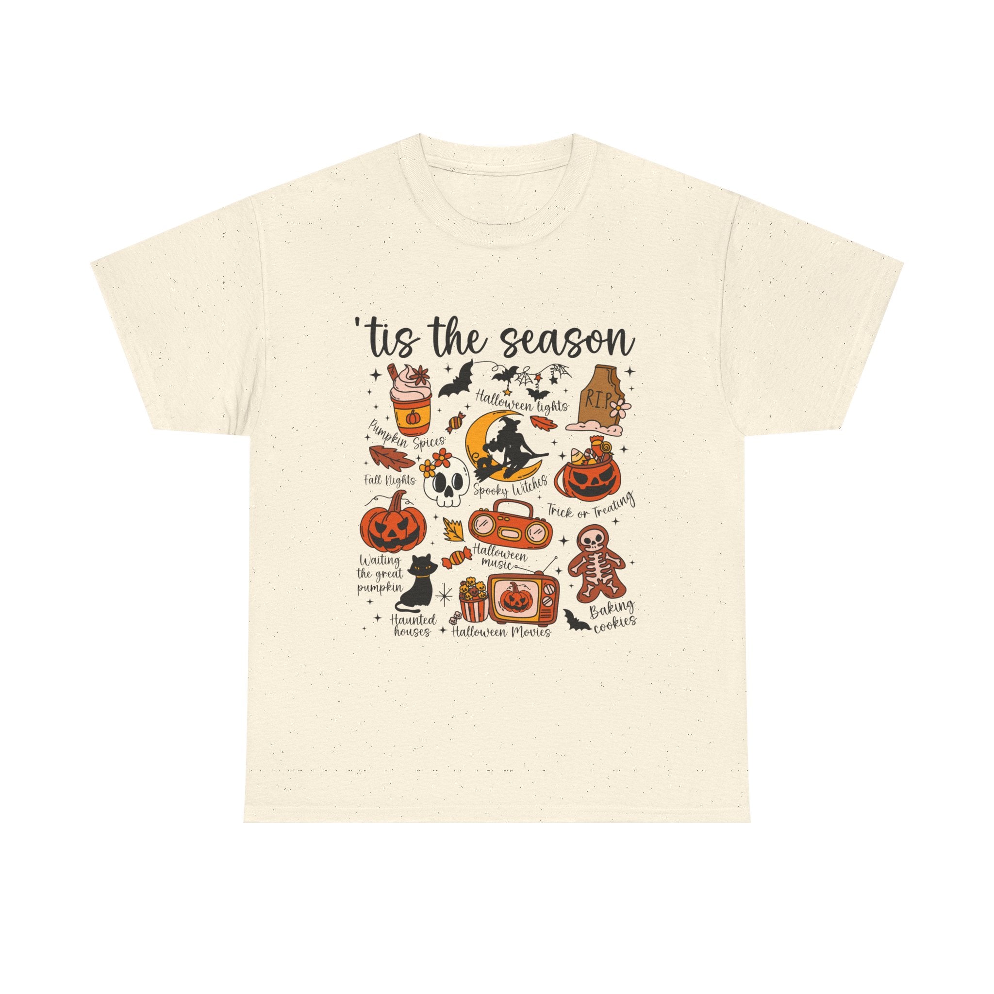 Cozy Seasonal Tee - Fall Vibes, Halloween, Pumpkin Spice, Unisex T-Shirt, Gift for Friends, Autumn Fashion