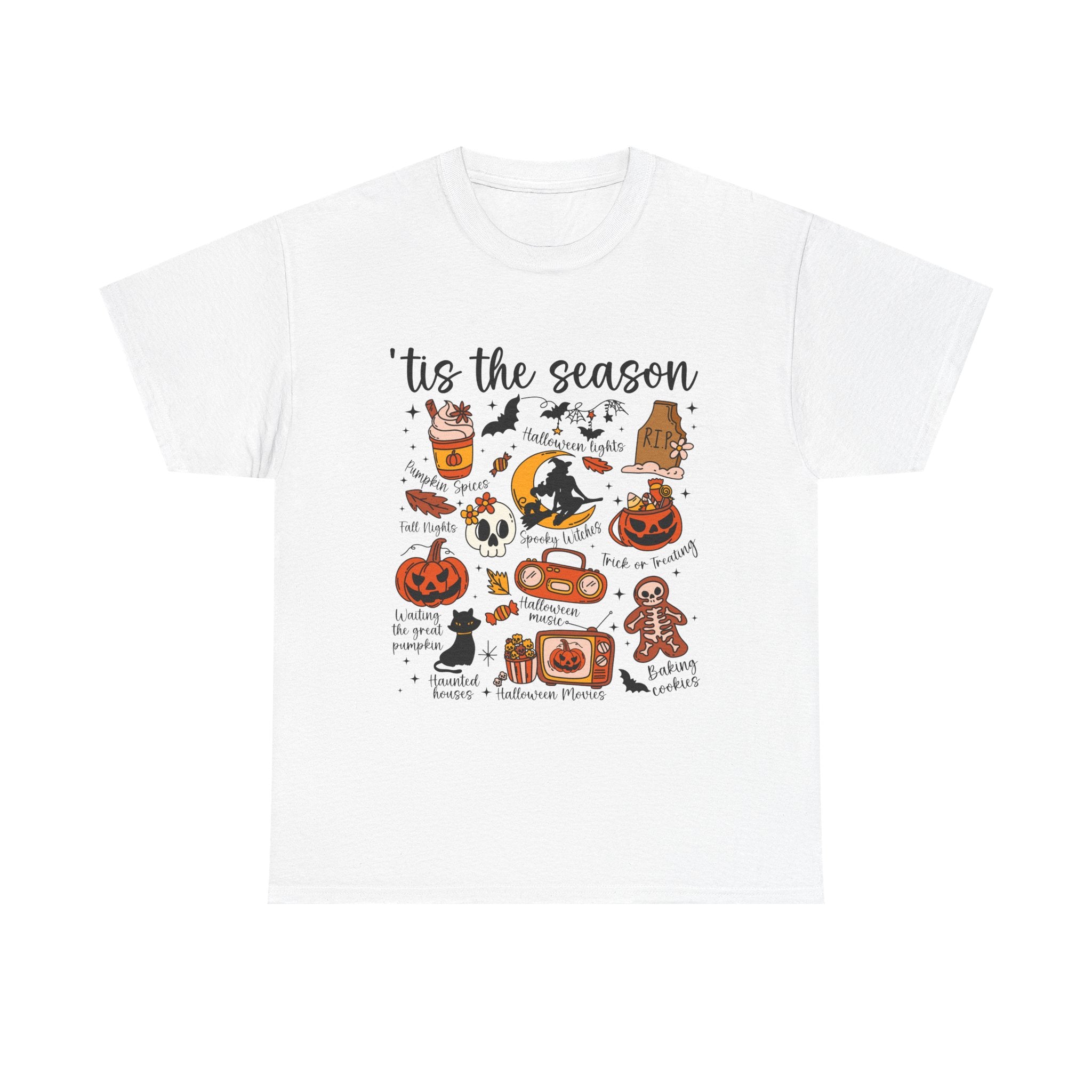 Cozy Seasonal Tee - Fall Vibes, Halloween, Pumpkin Spice, Unisex T-Shirt, Gift for Friends, Autumn Fashion
