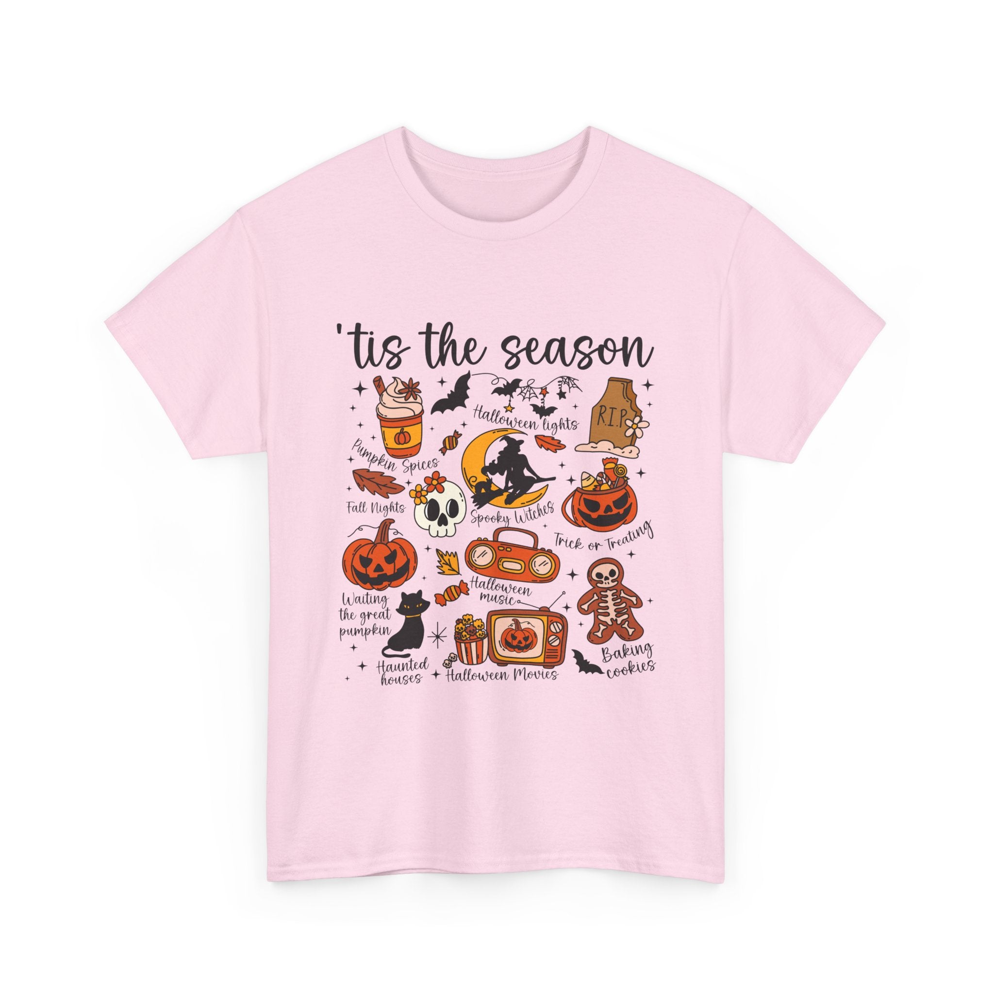 Cozy Seasonal Tee - Fall Vibes, Halloween, Pumpkin Spice, Unisex T-Shirt, Gift for Friends, Autumn Fashion