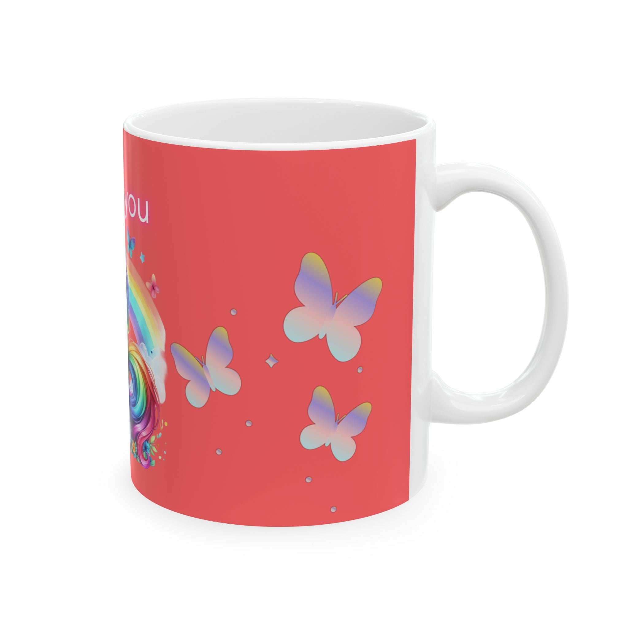 Whimsical Unicorn Mug - Perfect Gift for Kids, Fun Beverage Holder, Cute Ceramic Cup, Magical Decor, Birthday/Valentine's Day Present