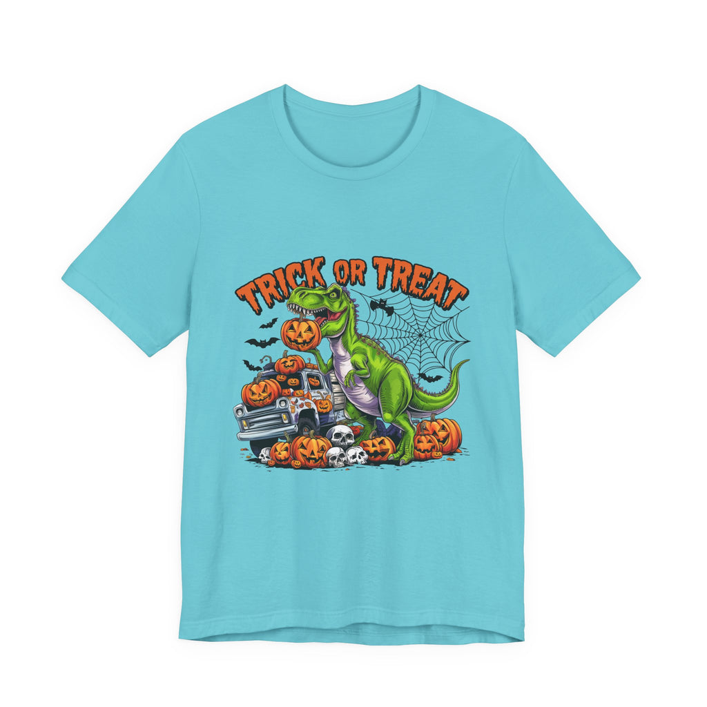 Halloween Dinosaur Trick or Treat T-Shirt, Cute Tee for Kids, Spooky Halloween Apparel, Trick or Treat Shirt, Shirt for Halloween [...]