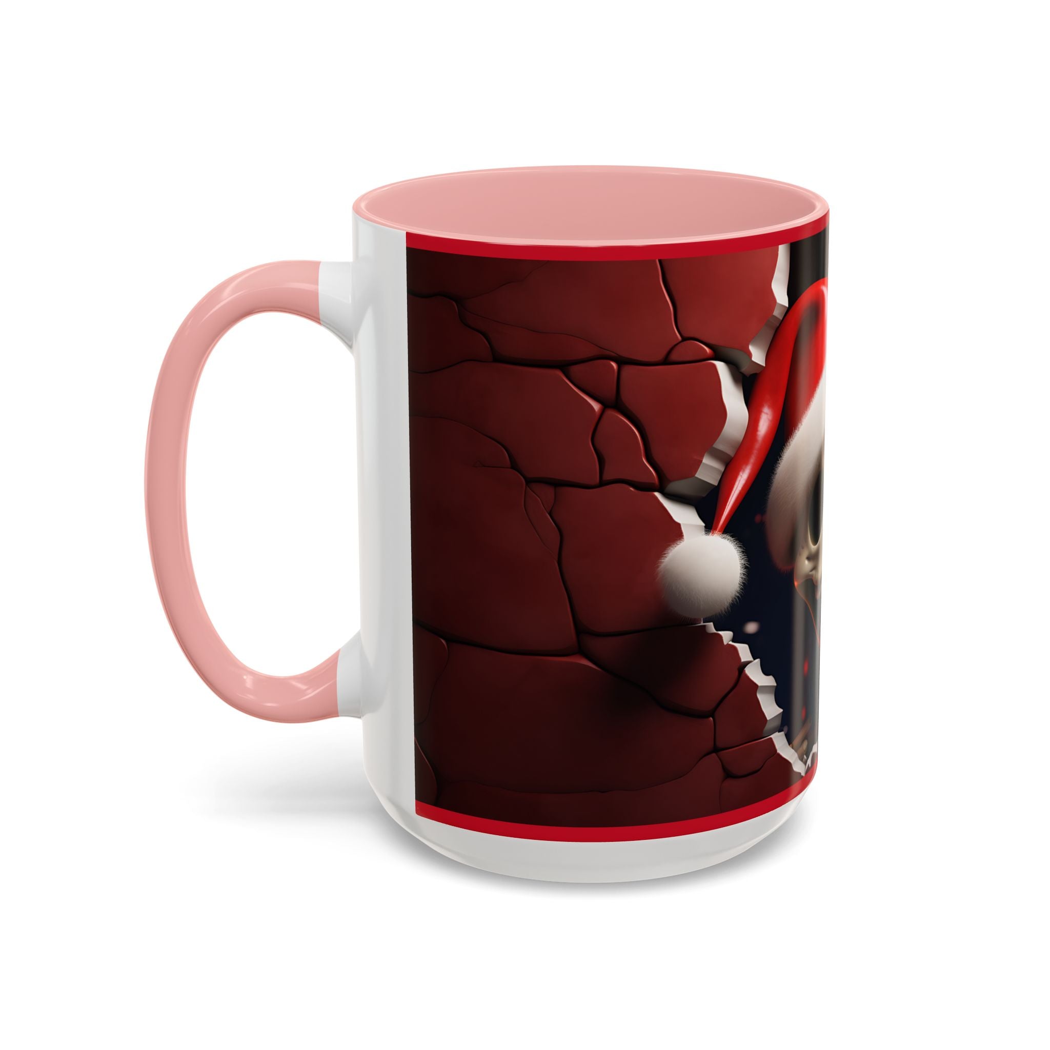 Holiday Skeleton Coffee Mug - Festive Skull Design, Unique Gift for Halloween, Christmas, Coffee Lovers, Drinkware