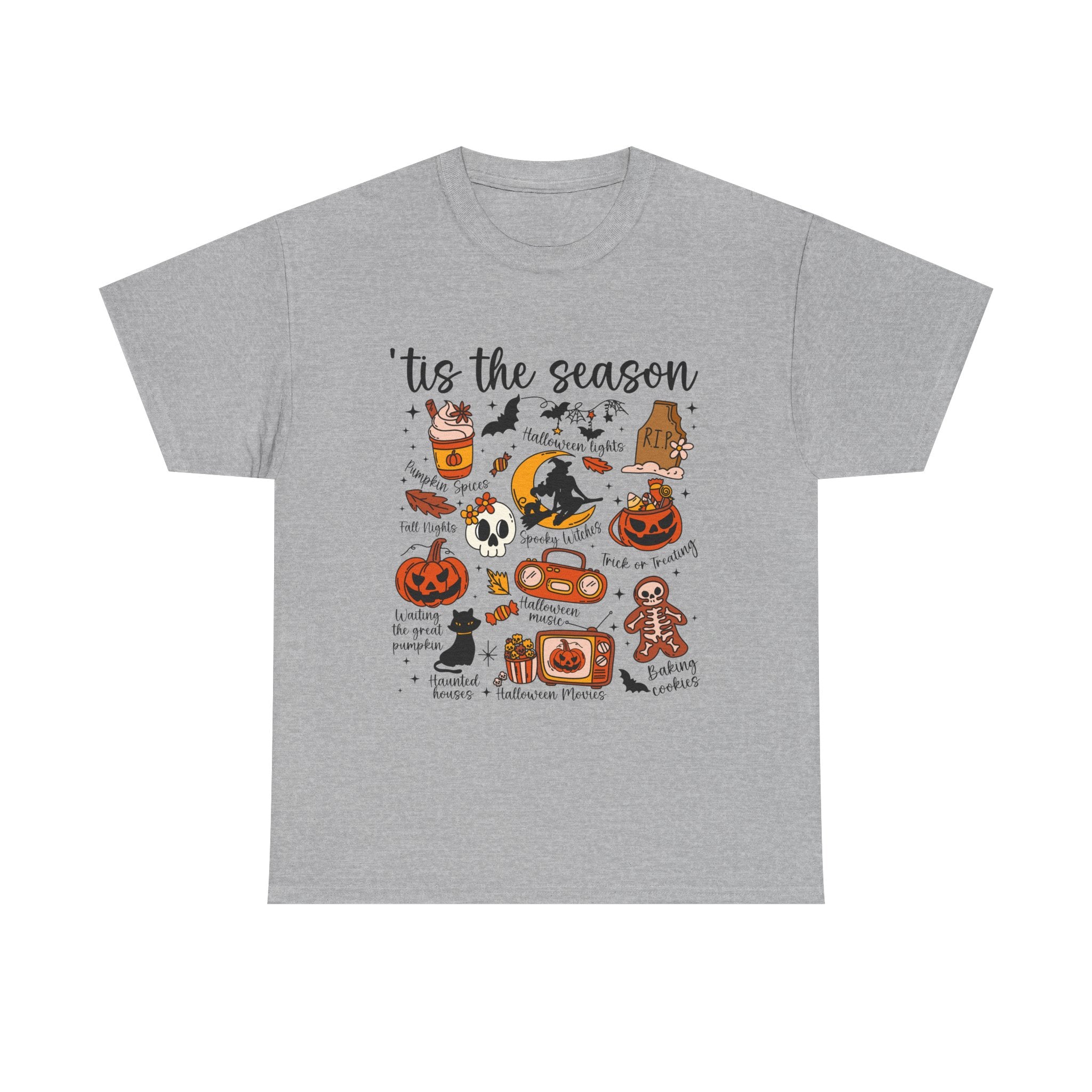 Cozy Seasonal Tee - Fall Vibes, Halloween, Pumpkin Spice, Unisex T-Shirt, Gift for Friends, Autumn Fashion