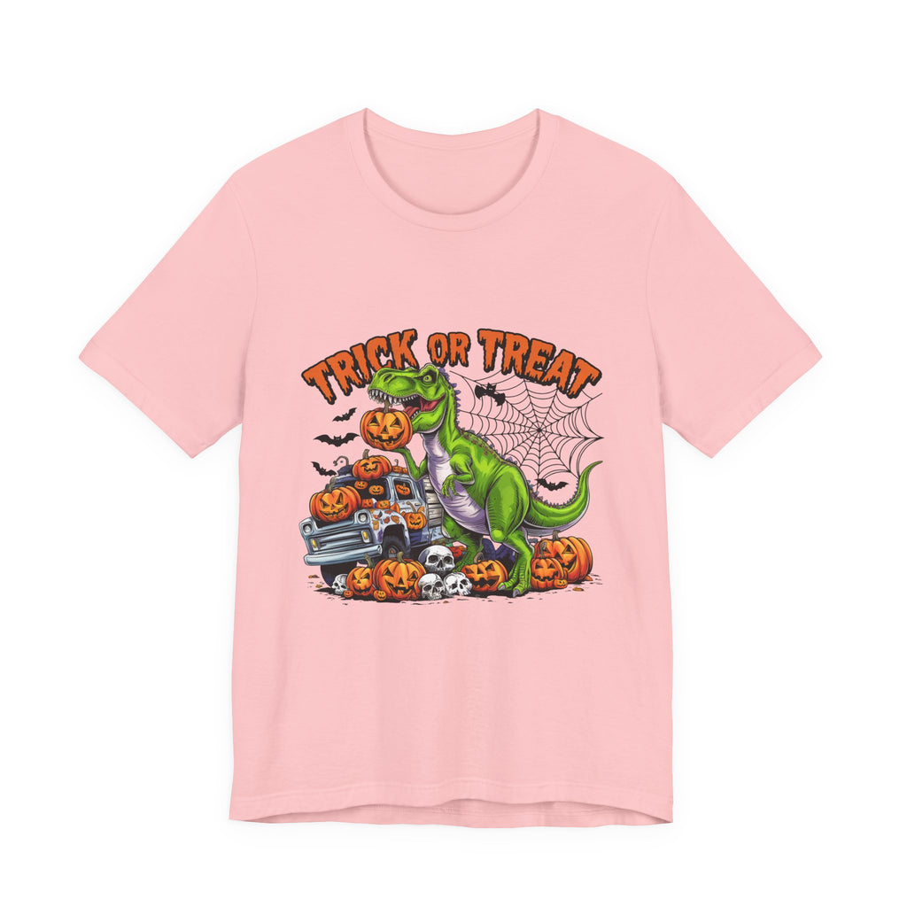 Halloween Dinosaur Trick or Treat T-Shirt, Cute Tee for Kids, Spooky Halloween Apparel, Trick or Treat Shirt, Shirt for Halloween [...]