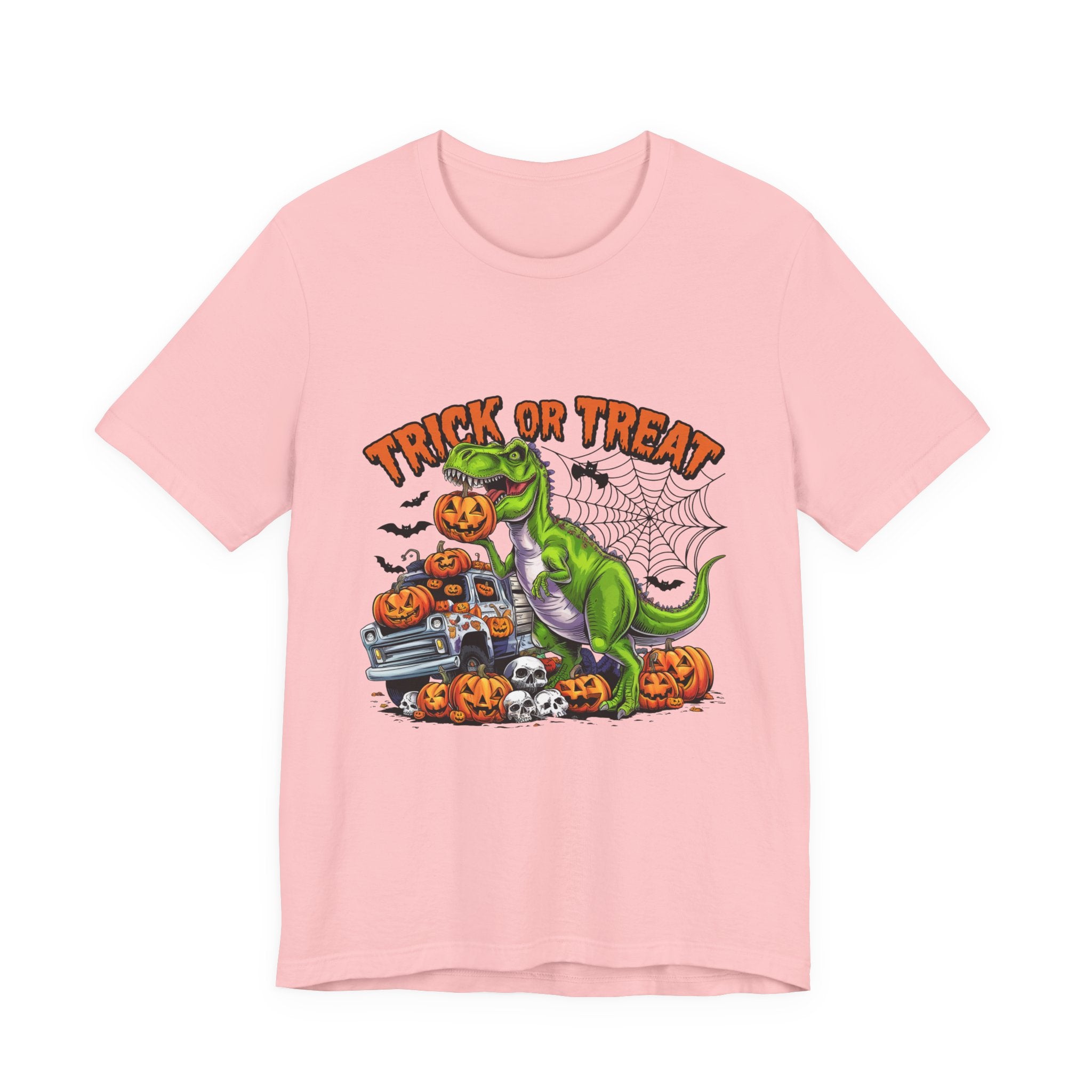 Halloween Dinosaur Trick or Treat T-Shirt, Cute Tee for Kids, Spooky Halloween Apparel, Trick or Treat Shirt, Shirt for Halloween [...]