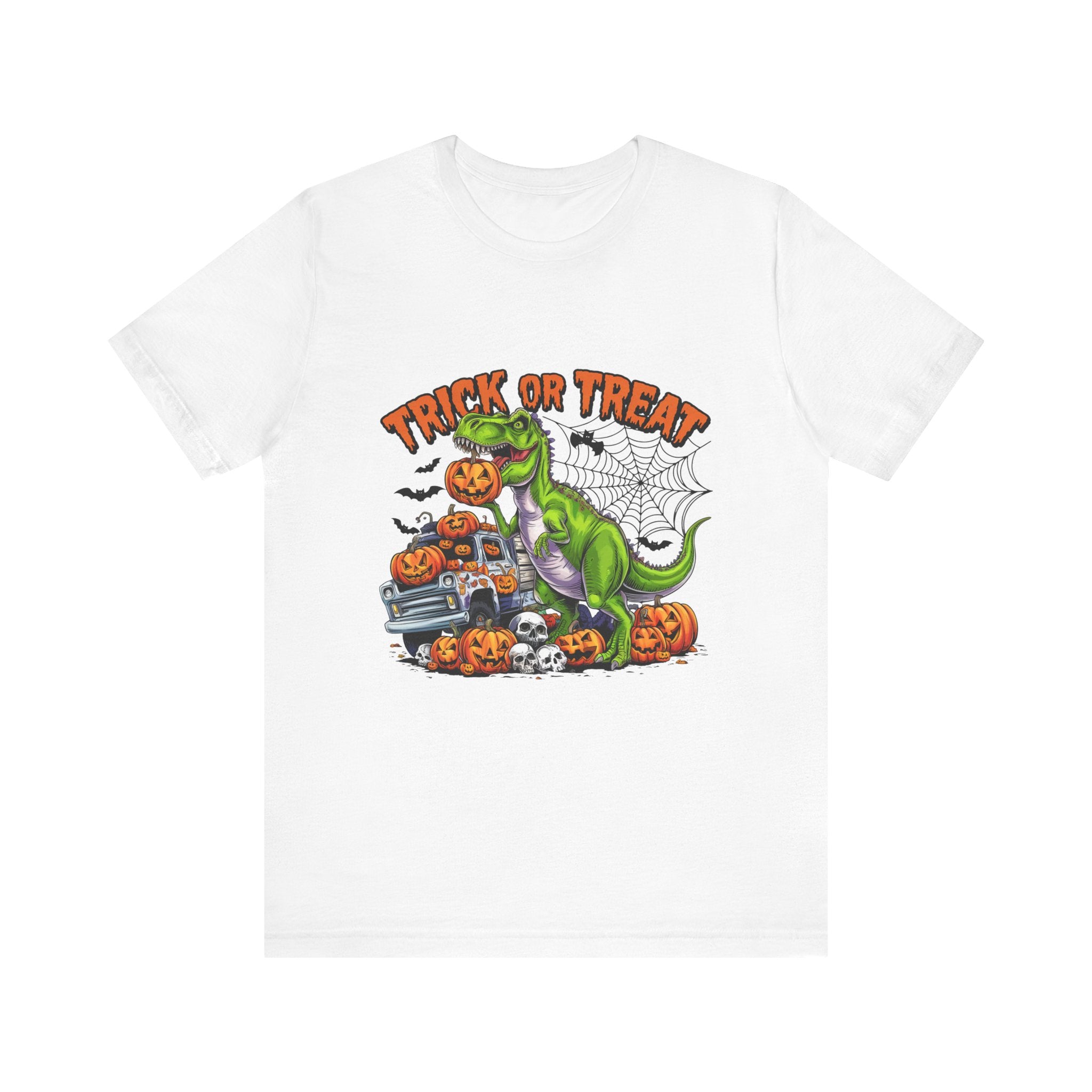 Halloween Dinosaur Trick or Treat T-Shirt, Cute Tee for Kids, Spooky Halloween Apparel, Trick or Treat Shirt, Shirt for Halloween [...]