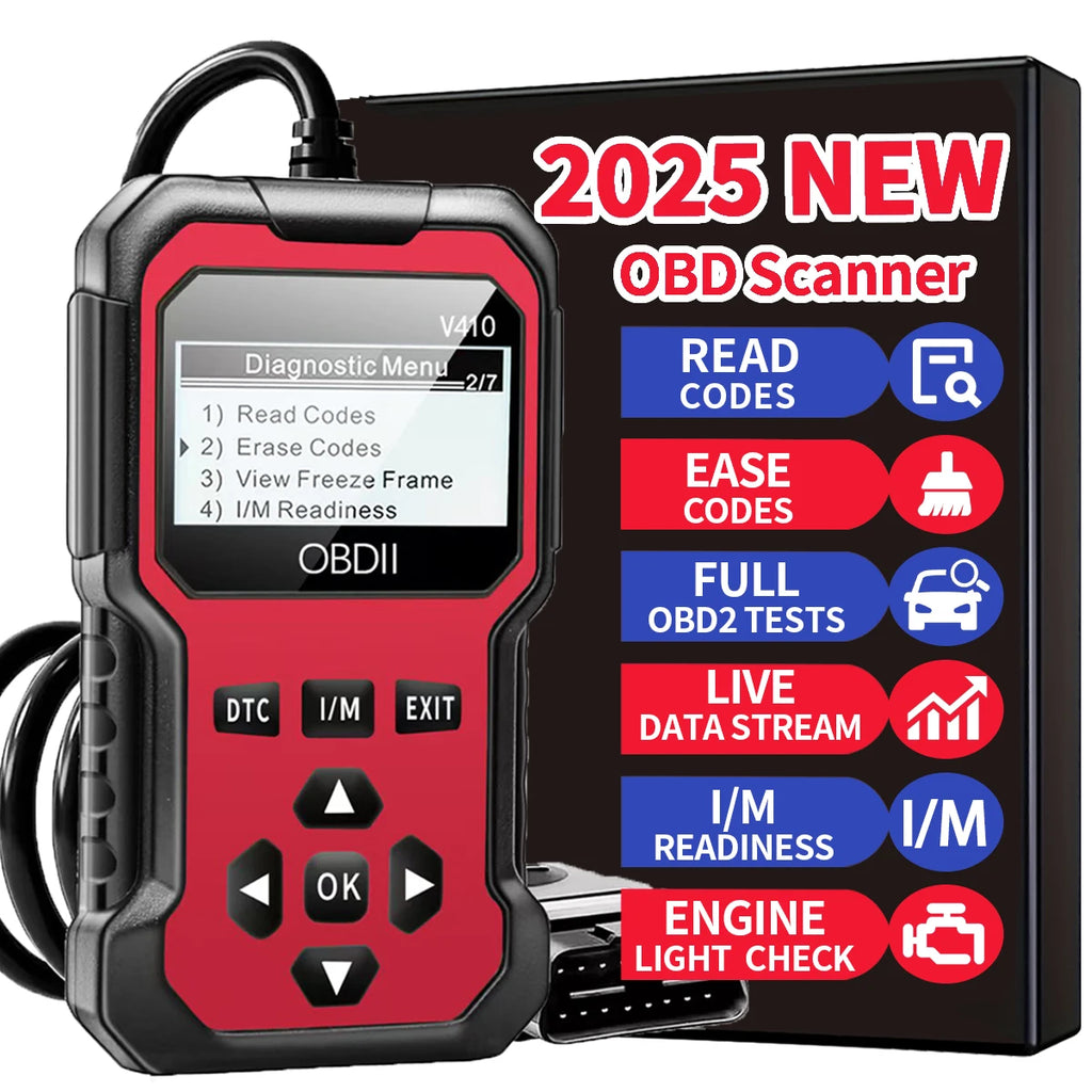 Car Obd2 scanner diagnostic tool code reader engine malfunction can diagnose all Obd II car scanning tools in the 1996 agreement